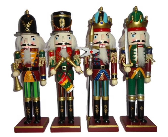 Украшение для дома, грецкий орех, деревянный солдат, гайковёр для Рождественского украшения