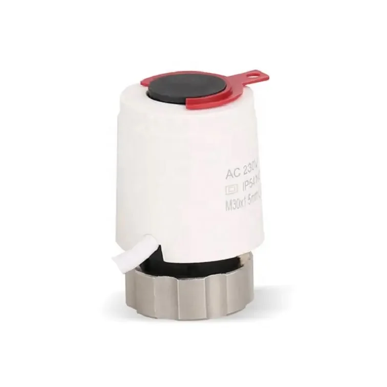 230V M30X1.5 Under floor heating thermal thermal Water separator heads electric actuator