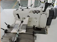 Multi functional new style best price practical custom size mattress border zipper sewing machine