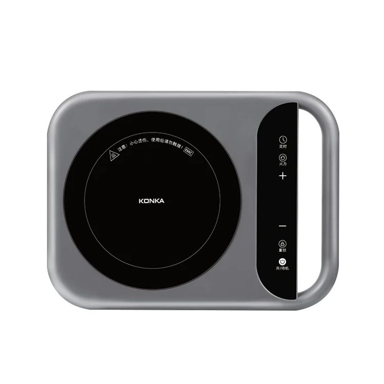 Konka 2100W Kitchen Electric Portable Cooktop Single Induction Burner Digital Induction Cookers