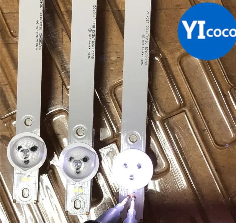 530mm  28 inch LCD TV  For Pr oli ne Bravis 28C2000B 28 inch TV L2830HD SVJ280A01 REV3 5LED 130402 M280X13-E1-H  100%NEW