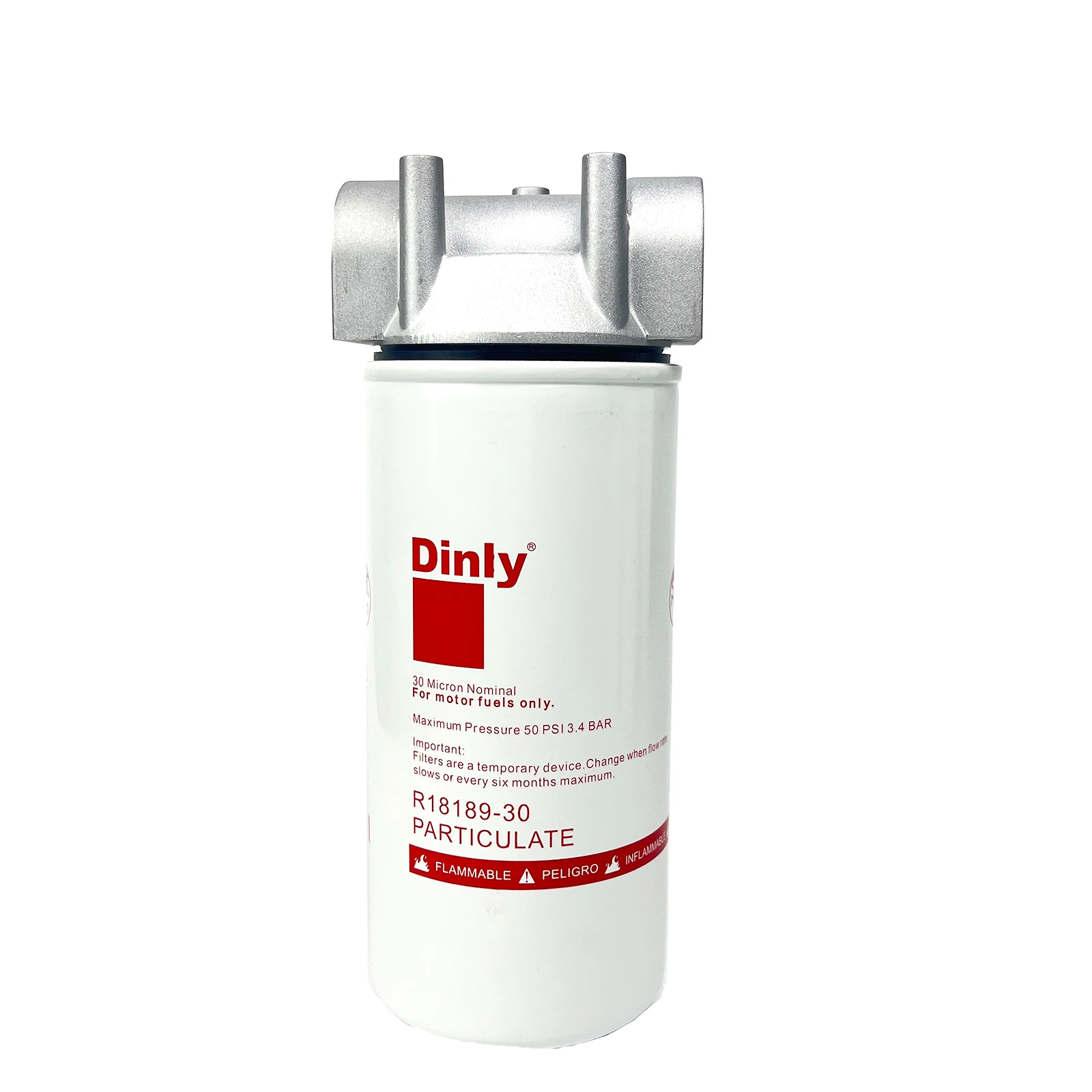 Factory Price R18189-30L Diesel Fuel Filter 30 Micron Gas Station Fuel Dispenser Filter with Bracket