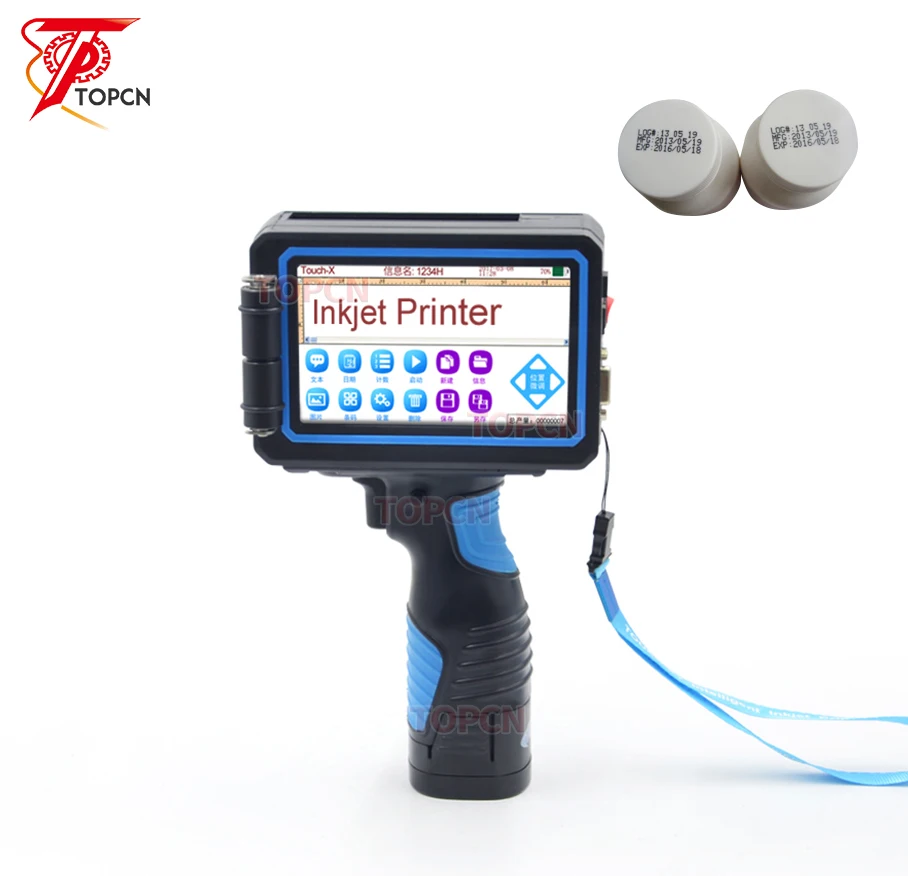 Bar code inkjet printer manual batch date coding machine