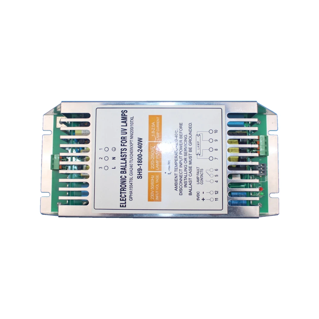 100w-240w 300w electronic ballast for uvc lamps top quality high output big power uv germicidal light electric ballasts