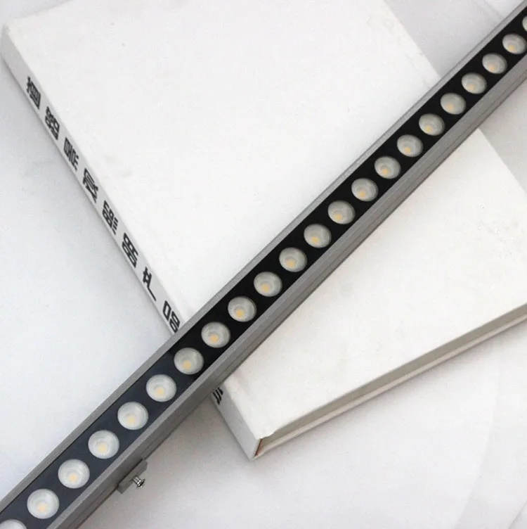 1m DMX led digital bar for building facade IP67 8 pixels with disco ,RGBW minwasher light