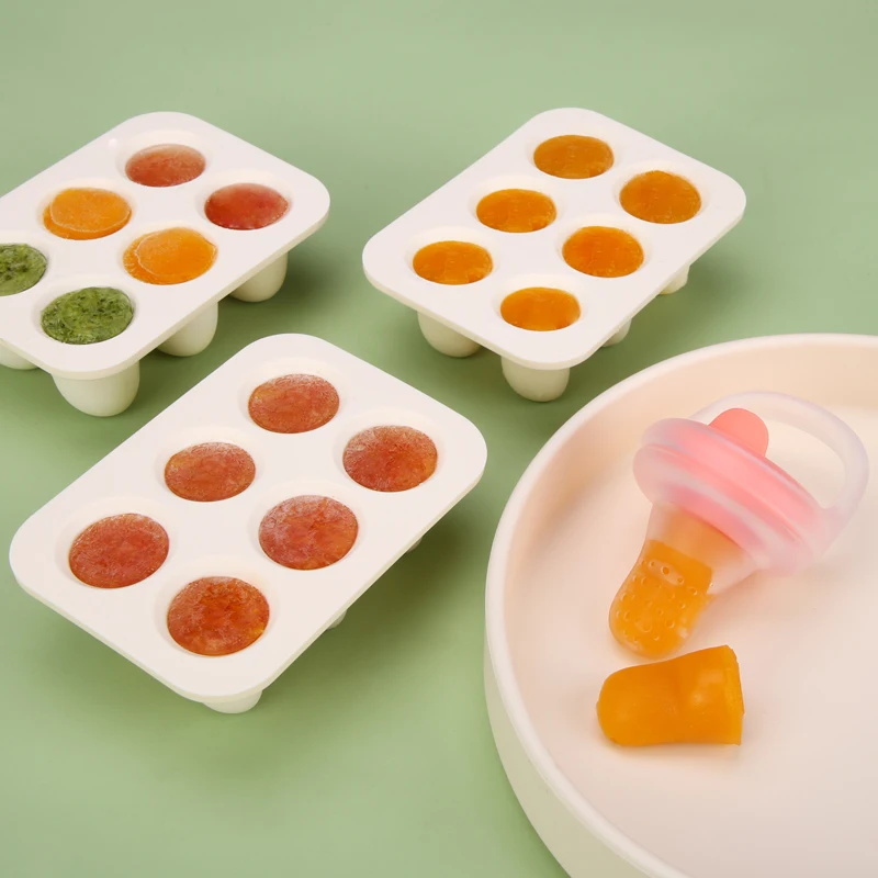 Baby Pacifier Feeding Ice Mold Tools Silicone Baby Food Freezer Ice Cube Tray