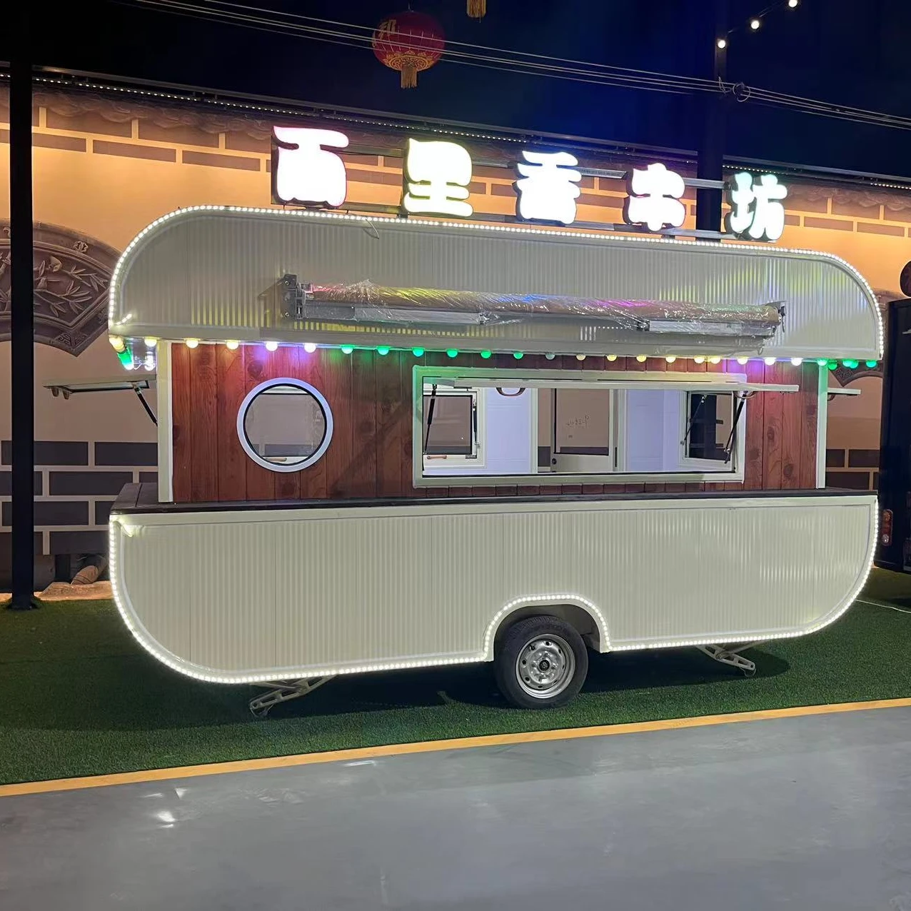 mobile business small electric scooter fast food cart trailer truck trucks with full kitchen for usa