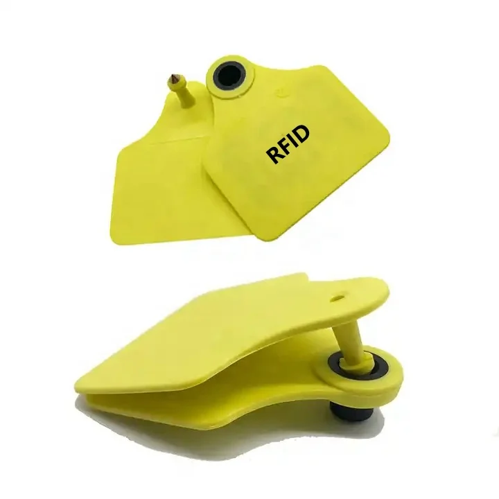 OTPS FDX-B HDX EM4205 EM4305 Rfid Microchip Uhf HF Animal ID Ear Tag Rfid Horse Sheep Goat Cattle Cow Pig Livestock Ear Tag