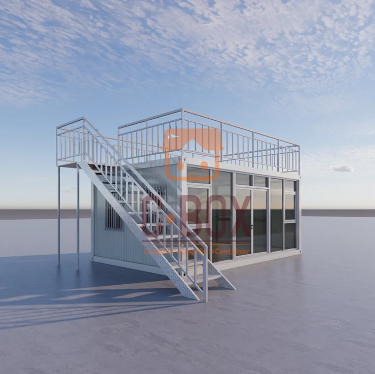 Seaside Temporary Rental Villa Simple Container House Modular Low Cost Fast Assembly Villa Prefabricated Container House