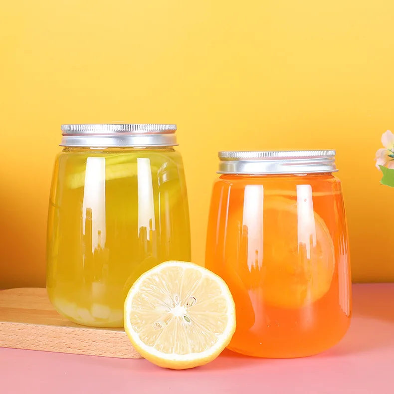 Factory Direct Custom PET Bottle 500ml Beverage Drinking Bottles For Water Juicy Tea