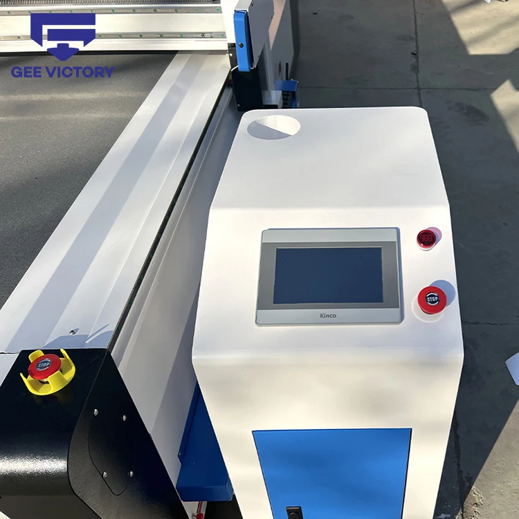 Cnc corrugated cardboard  paper box sheet cutting machine cutter