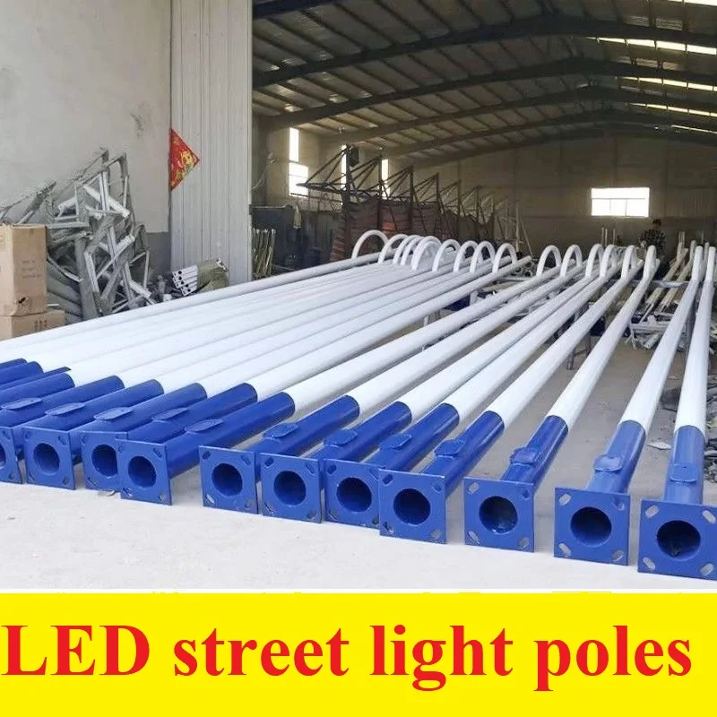 Outdoor  5m 6m 9m solar street lights stadium lights courtyard  municipal engineering street light poles