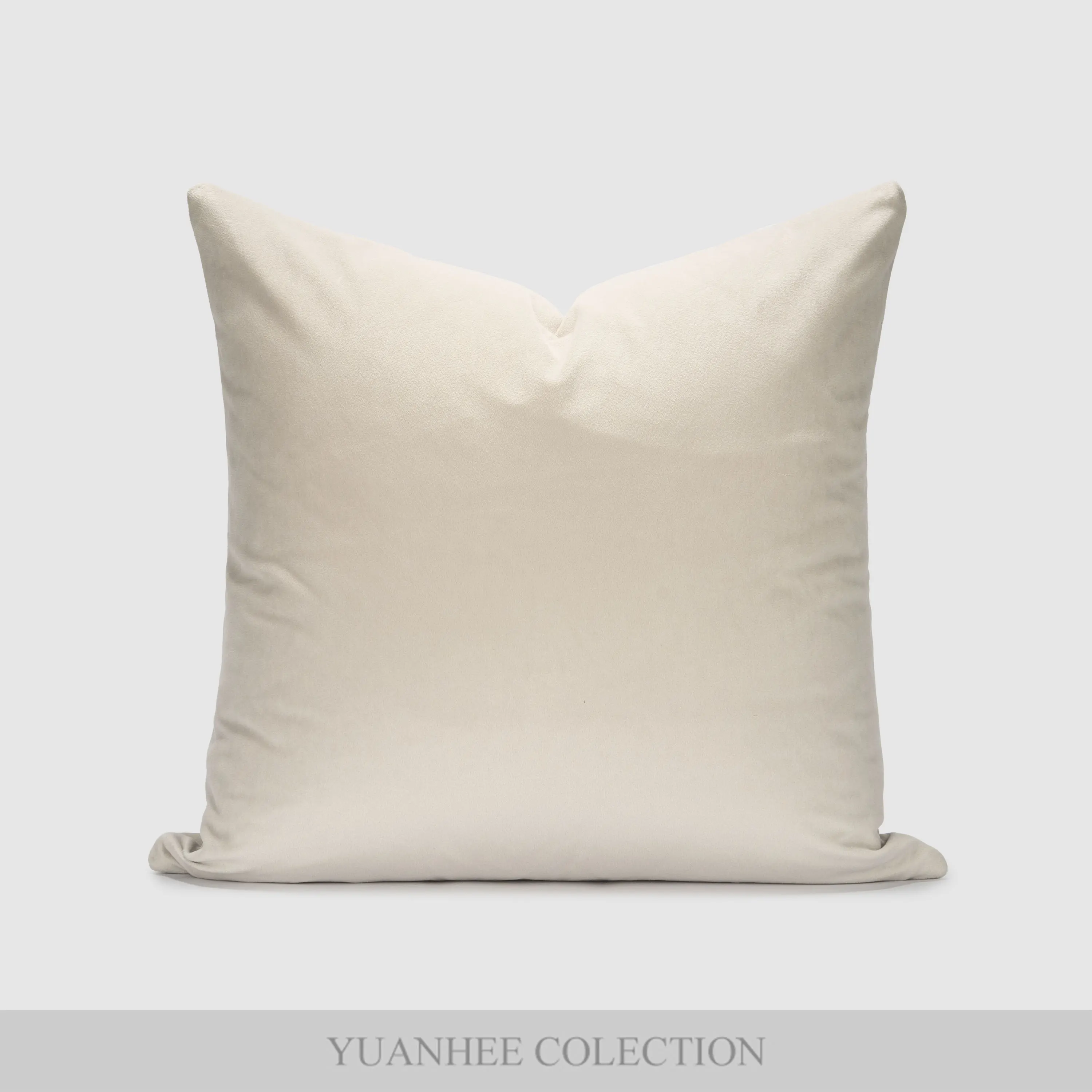 Yuanhee home textile cushion cover patchwork design pillow, suitable for hotel living room bedroom velvet 50*50 pillow cover