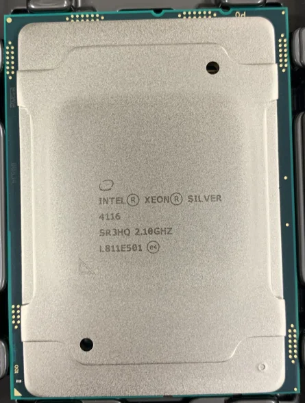  Intel Xeon silver 4112 2 6 ГГц 4 ядер процессора