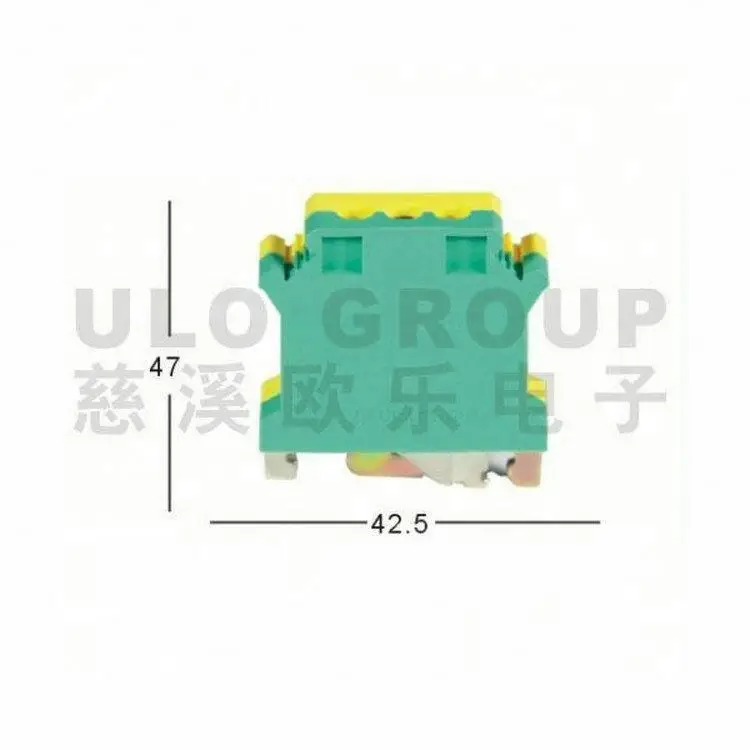 High reliable fuse type din rail terminal block