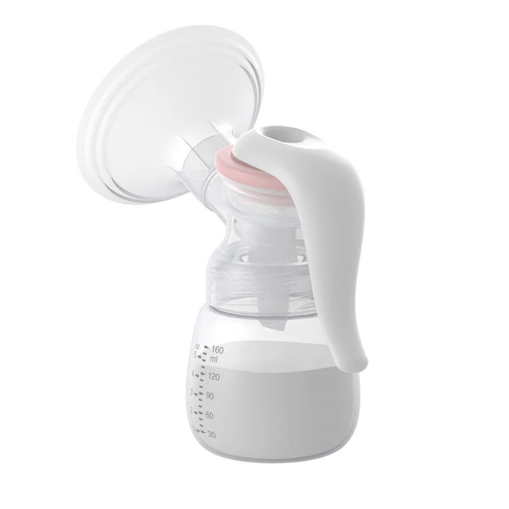 Factory High Quality Baby Milk Silicone Breast Pump Portable Breast Pump Comfort Single Manual Breast Pump