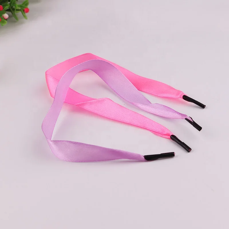 Custom 35cm Paper Bag Polyester Ribbon Garments Accessories Decoration Handbag Satin Ribbon Rope