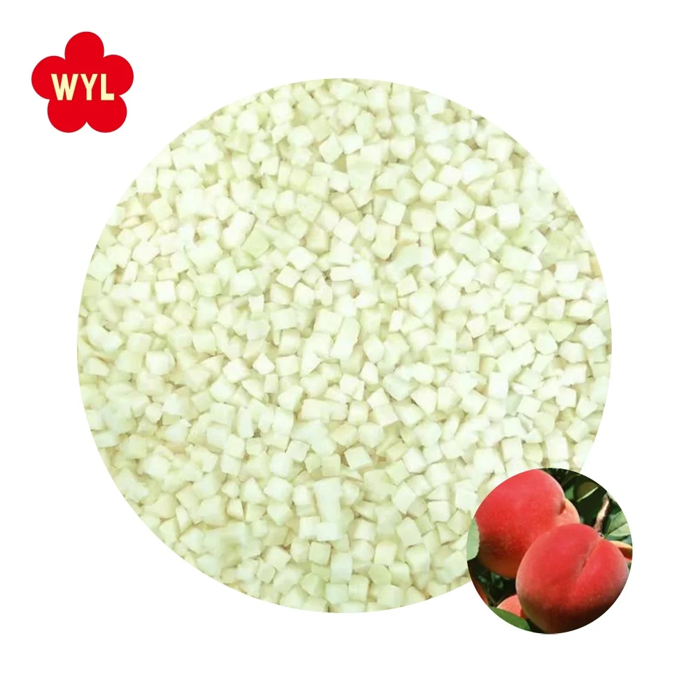 White peach iqf from china with BRC