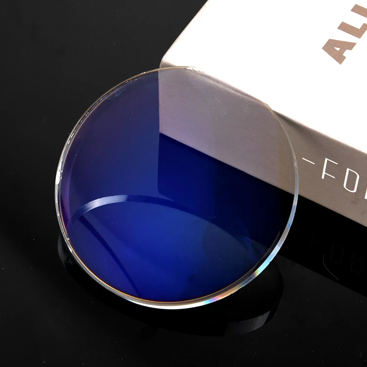 Factory Price 1.56/1.61/1.67/1.74Blue Cut Optical EyeGlasses Lens AR Coating Drive Resin Optical Lens For Driving