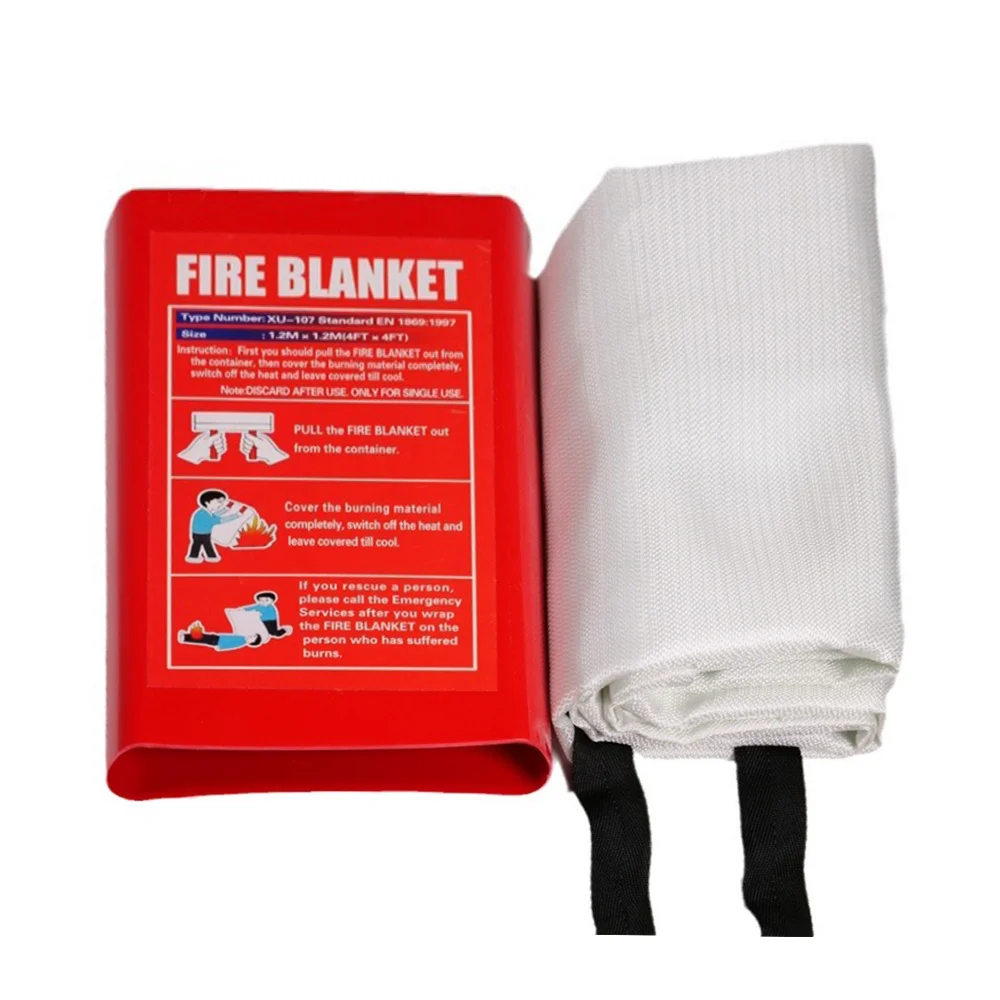 1m X Flame Retardant Safety Fireproof Fiberglass Emergency UK Approved Fire Protection for Home Outdoor Use
