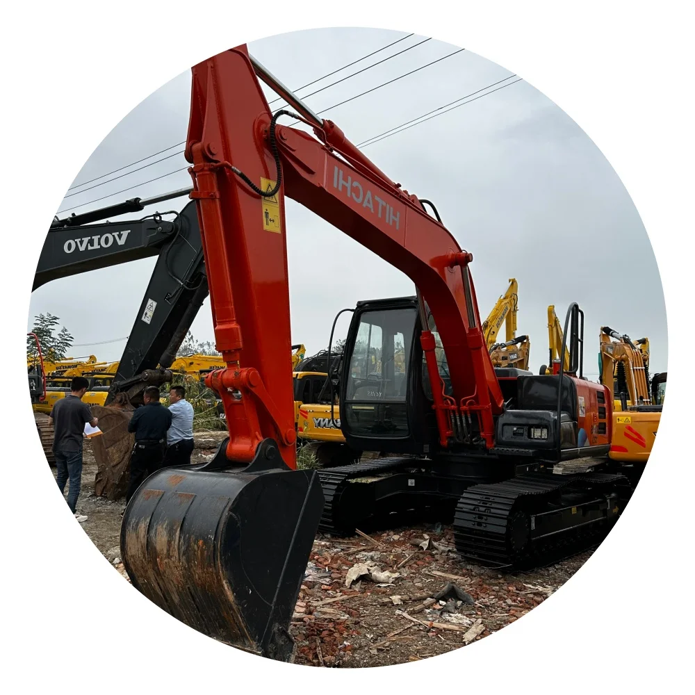 Nice Condition Used Hitachi ZX120-6 12-Ton Crawler Excavator from Japan with Isuzu Engine & Gear Core Components