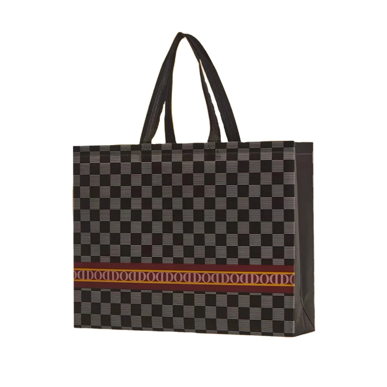 Wholesale Custom Nonwoven Tote Bags for Supermarket Reusable Fabric Shopping Bags with Logo Promotional Recycled Gift Bags