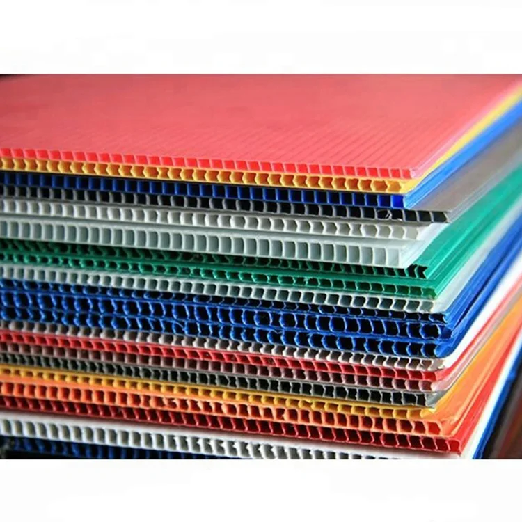 Raw Material Production Plastic  Coroplast Sheet with corona treatment