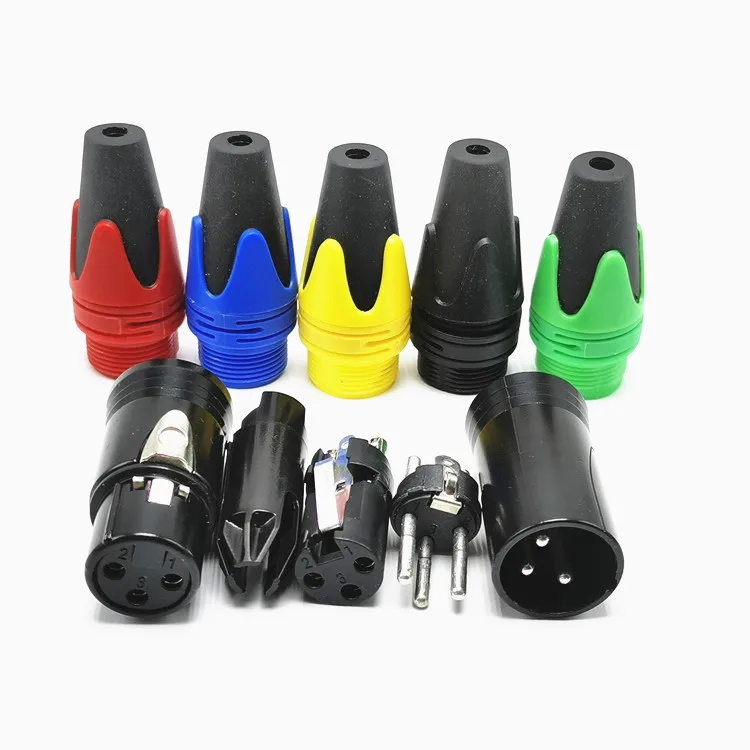 Microphone Xlr Connector Femalemale Speakon Connector Best Selling, 3Pin Xlr Gold Plated//