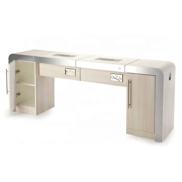 Дешевые маникюрный настольный свет Маникюр барная стойка с вентилятором