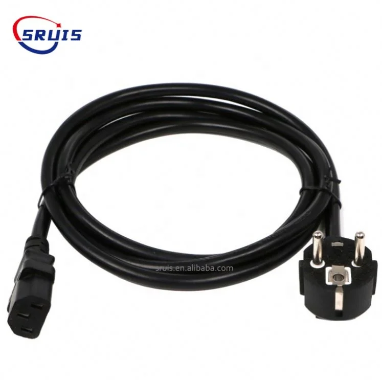 Kema Keur 3*1.5Mm 3Pin Iec60320 Schuko Iec Vde 16A Kettle Lead 1.5Mm 16 Eu Digitrak Cord C13 Power Cable