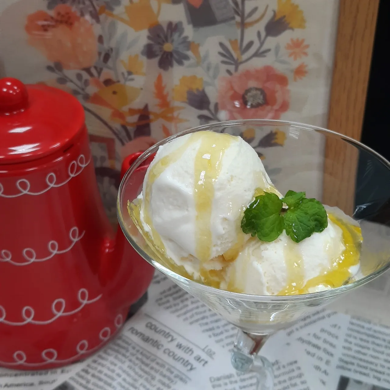 Excellent Quality 3.5Kg Good Taste Concentrated Green Mango Jam Drizzle Over Ice Cream