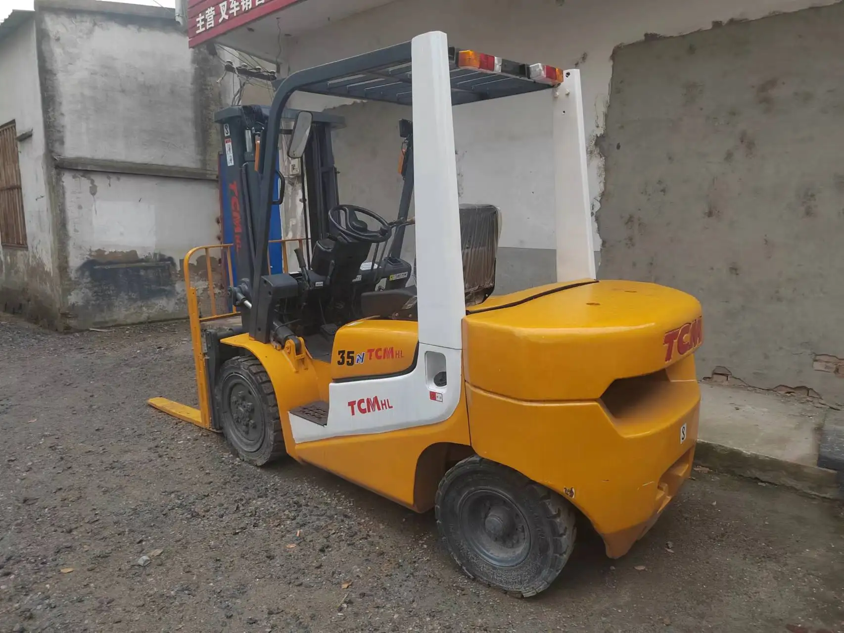 Used Big Discount fork lift diesel TCM 160 Diesel Manual Second Hand Forklift FD160 for Hot Sale TCM 16 Ton Forklift on Selling