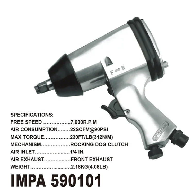 
IMPA 590101 Professional Penumatic Impact Wrenches Air Impact Wrench 