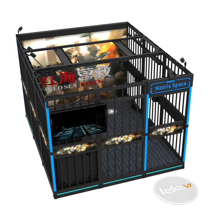 Team Building Games VR Escape Room Virtual Reality Multiplayer VR Shooting Simulator