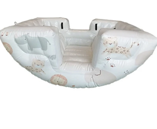 Inflatable Seesaw Pirate Ship for Water Games Kids Safe Inflatable Water Toy