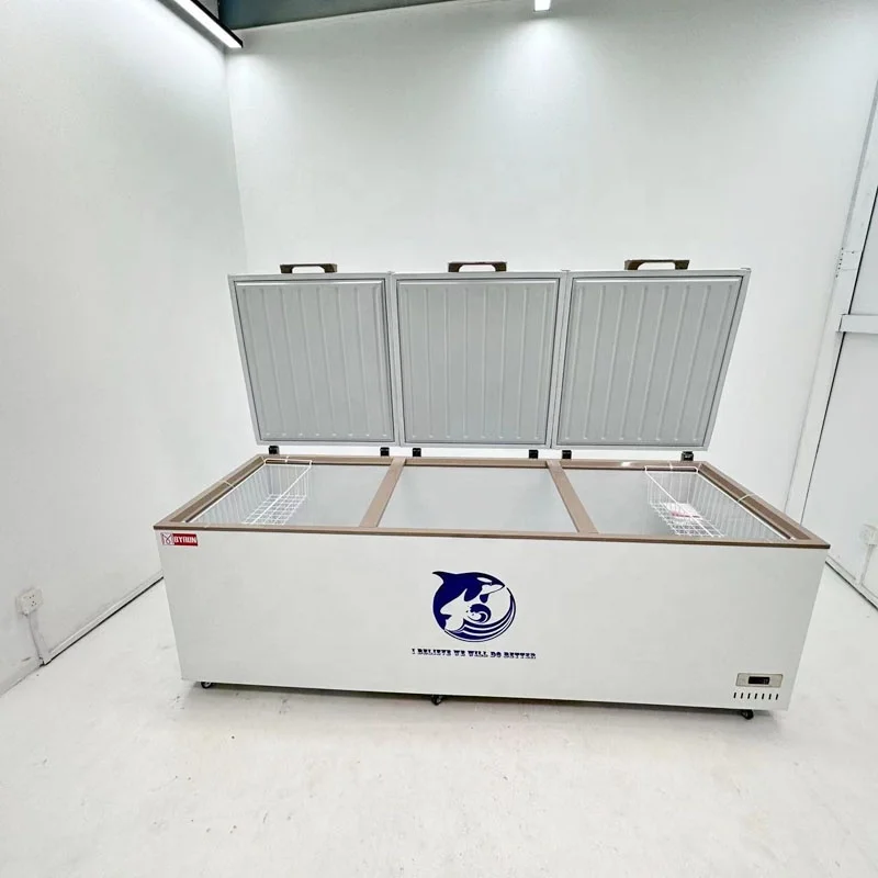 Factory Supply Fascinating Price Commercial Deep Chiller Refrigerator Counter Fast Instant Freezer Machine