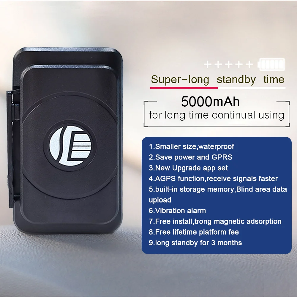 DAGPS tk202 portable gps tracker with Strong Magnet Long Battery Life Asset Gps Tracking Device Wireless 4G Magnetic Gps Tracker