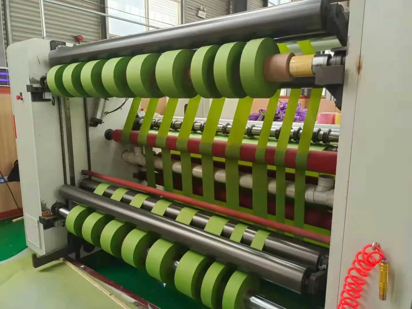 
Green color parchment paper used for yarn winding factory 