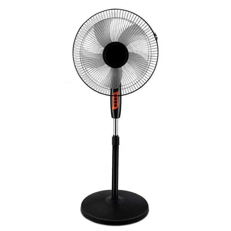 Household multifunctional electric fan, 16 inch office light bottom vertical floor fan, soft and energy-saving fan