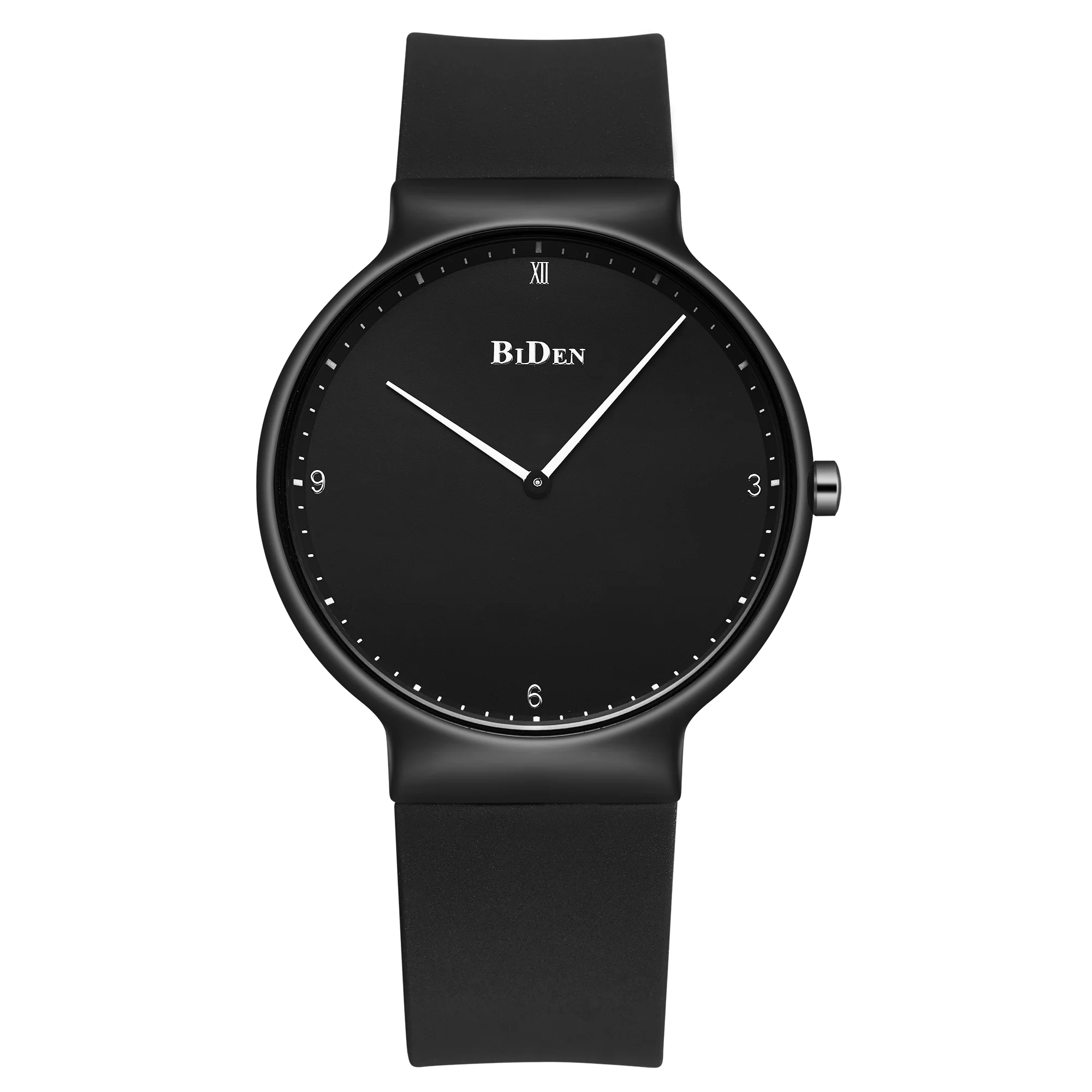 
factory wholesale cheap minimal silicon quartz watch 