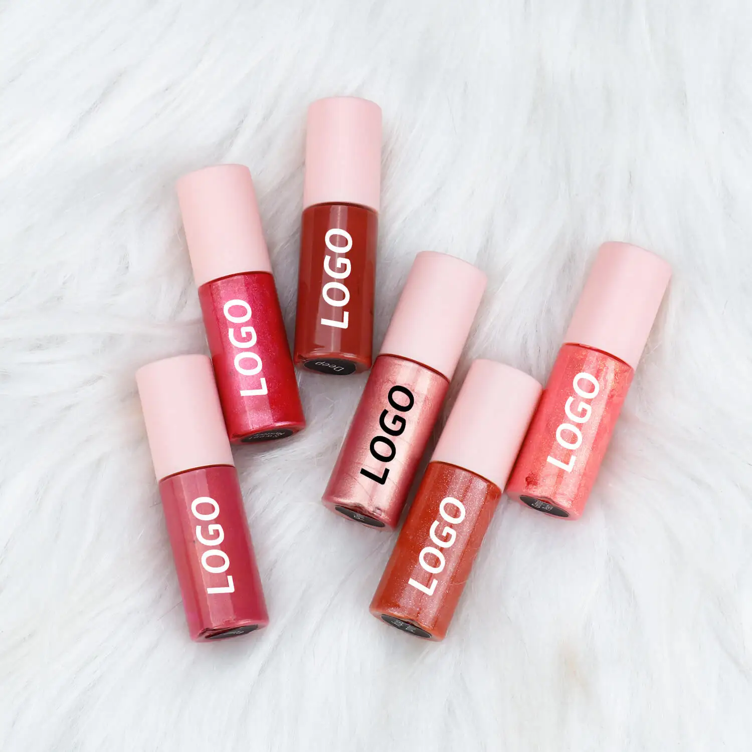 Wholesale OEM Lip Gloss Private Label No Logo 20 Colors Mini Make up Lip Stick Set