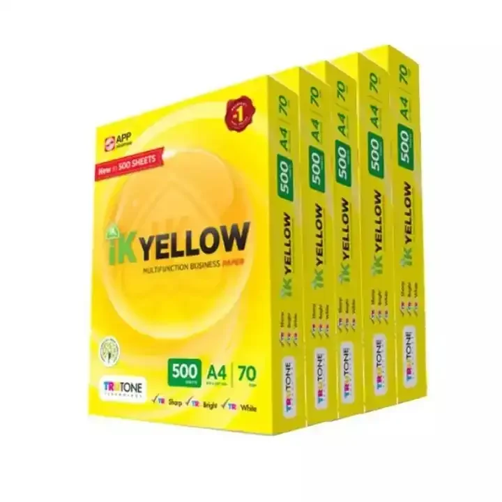 Оригинальное качество Ik Yellow /Ik Plus Paper / A4 копировальная бумага 80Gsm по низкой цене