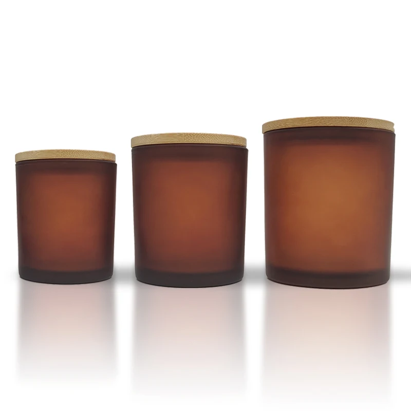 Hot selling 70z 8oz 10oz 14oz Custom Designs logo Fragrance candle glass jars Glass Holder Container Candle Jars