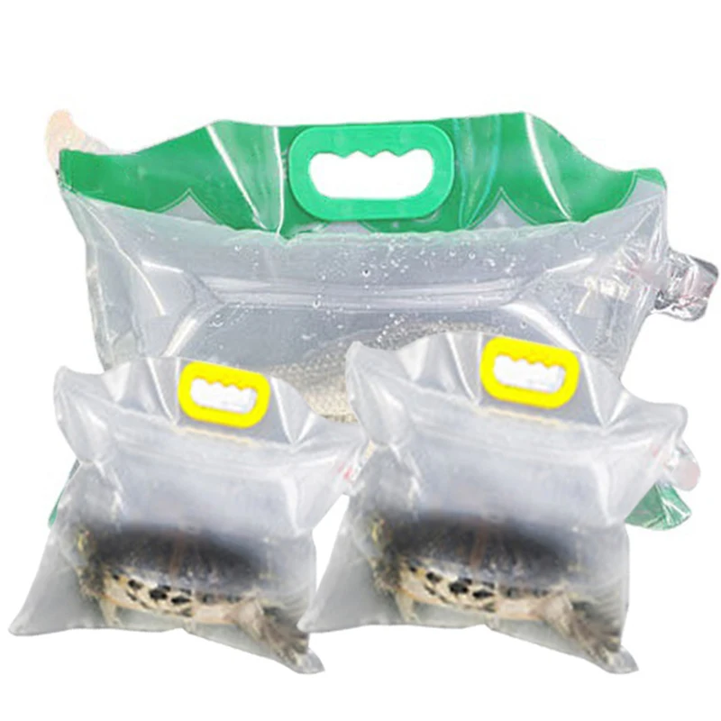 Factory Price Live Fish Bag Inflatable Plastic Leak Proof Fish Shipping Bags Aquarium Live Fish Bag