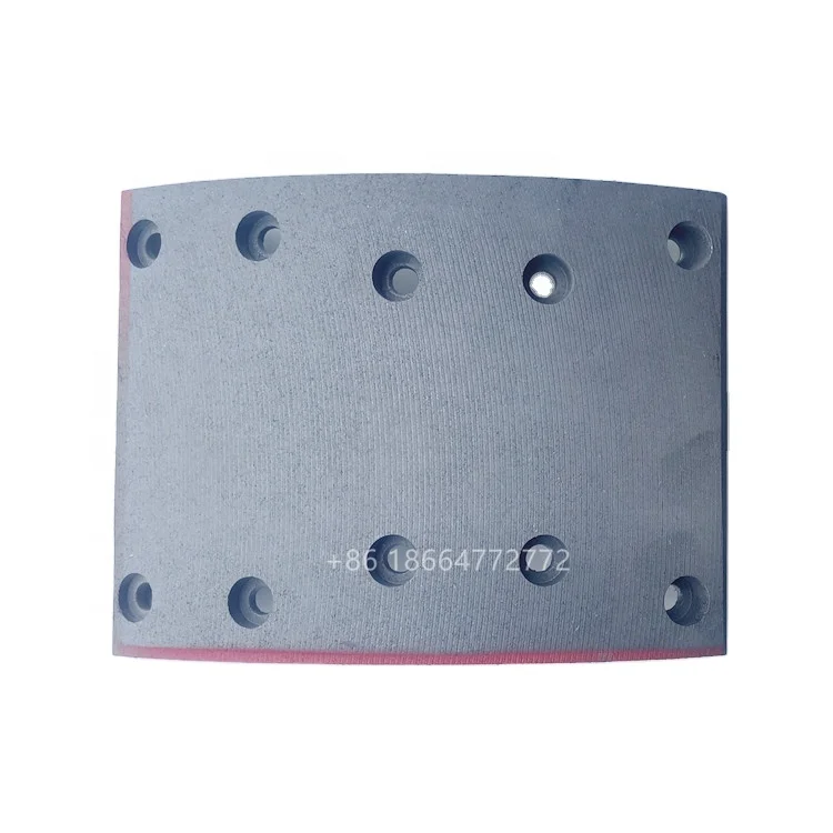 Use for Higer bus KLQ front axle brake system accessories brake lining kits 01514 01515