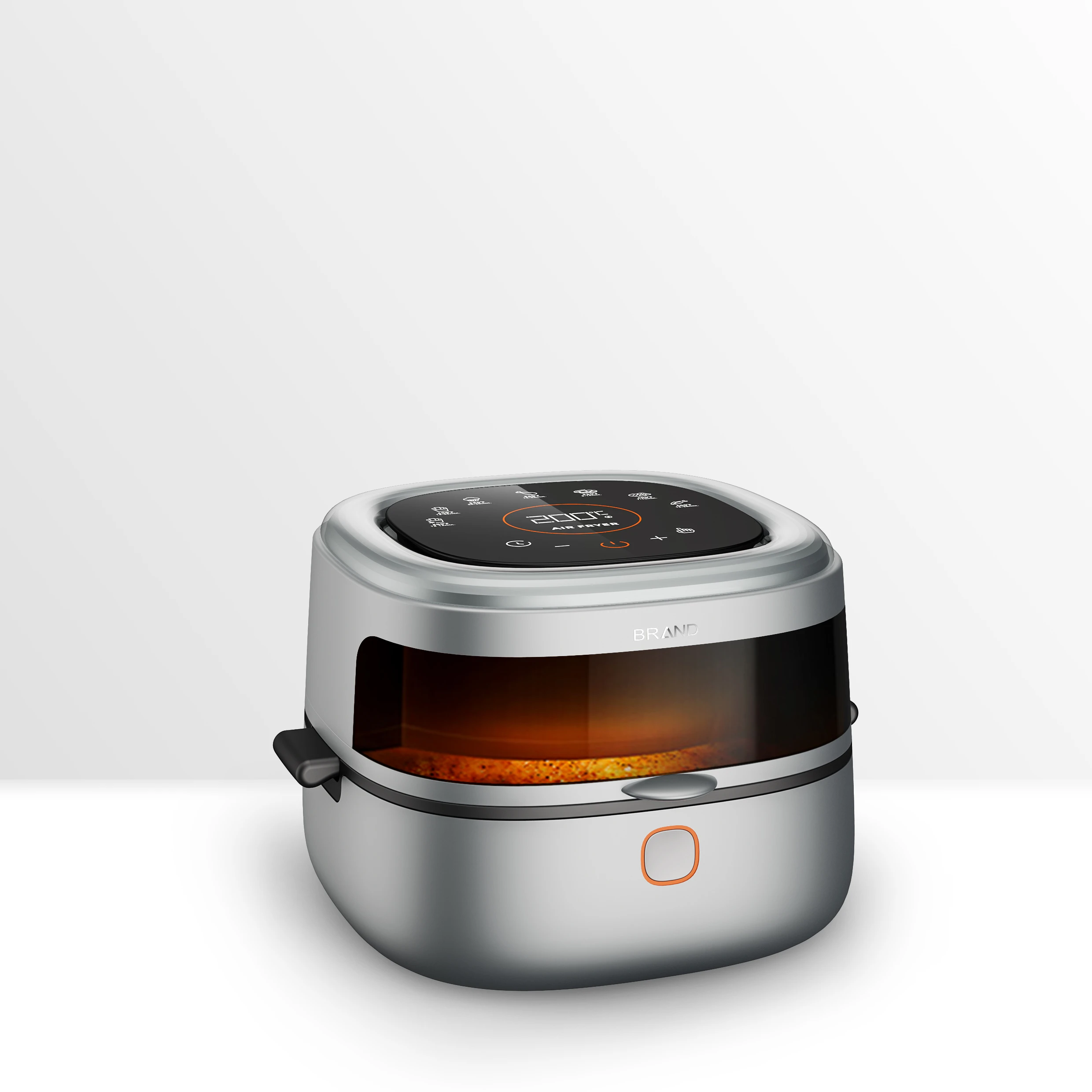 4.5L аэрофритюрница для приготовления блюд без 1400W электрический горячий воздух фритюрница с двумя решетками Oiless цифровой