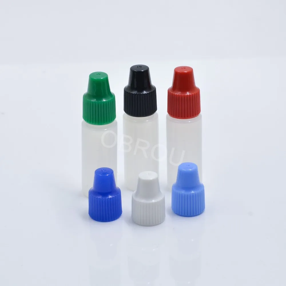 High quality empty 3ml liquid drop bottle small LDPE plastic bottle 3 ml eye dropper bottles wholesale