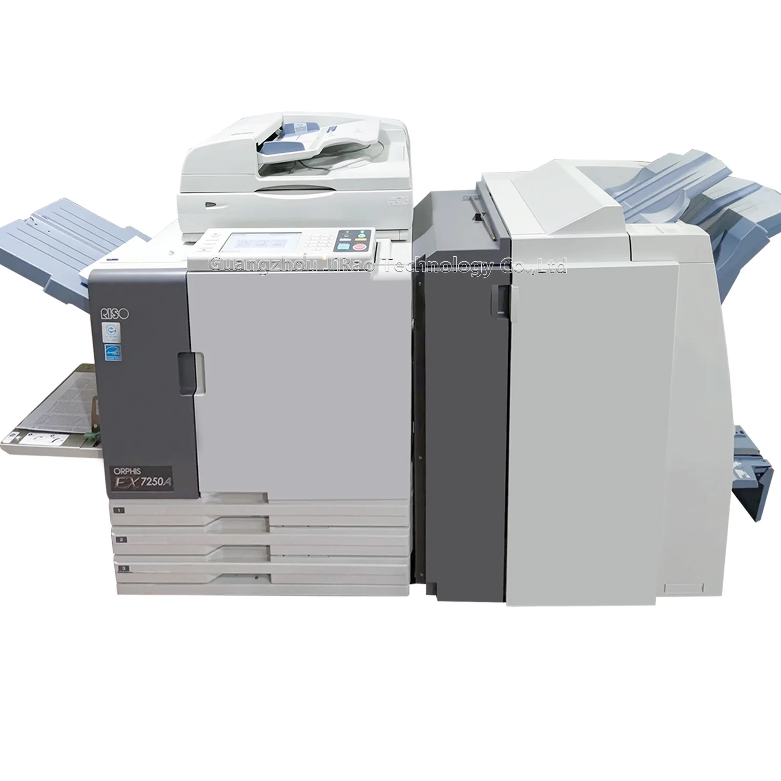 Используемый копировальный аппарат 120 ppm высокоскоростной Riso Comcolors Ex7250 Ex7200 Восстановленный принтер для 4 вида цветов машины