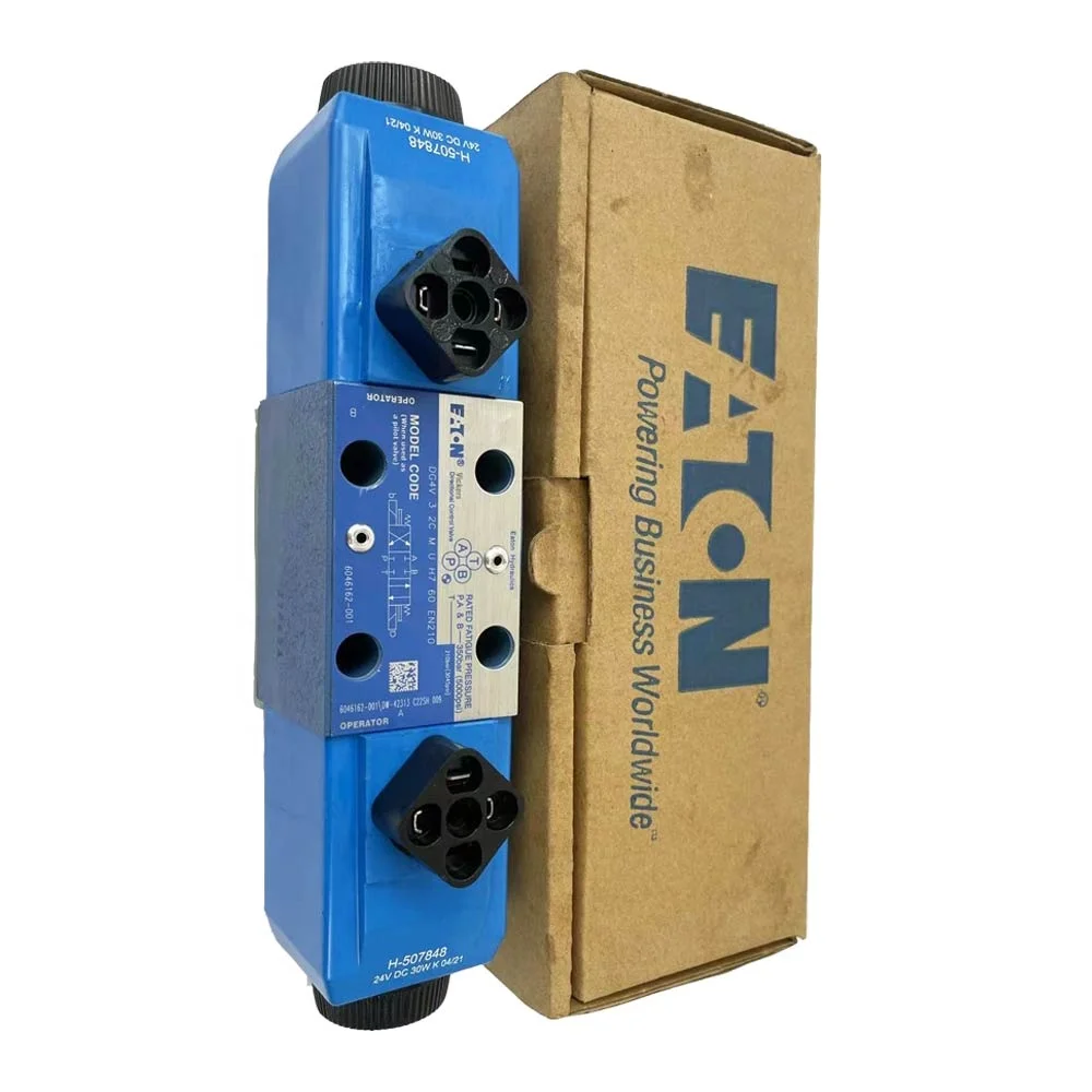 Eaton Vickers Valve DG4V-3-60 Series Hydraulic Solenoid Operated Directional Valve DG4V-03-2C-M-U-H7-60-EN210