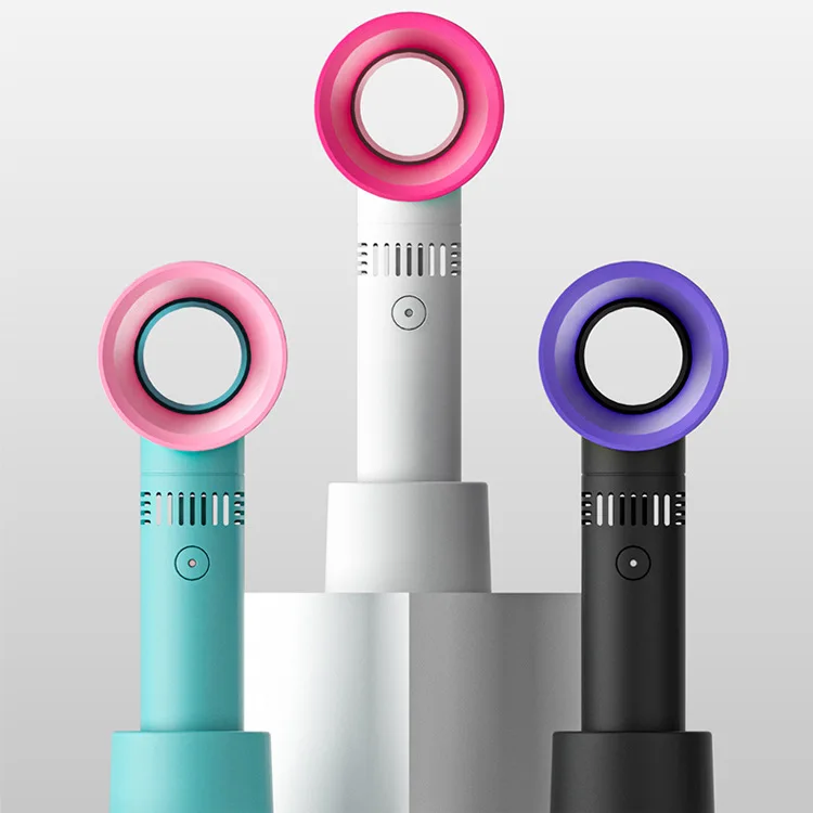 Wholesale colorful portable mini  usb rechargeable lash fan dryer lash fans lash fans hand held
